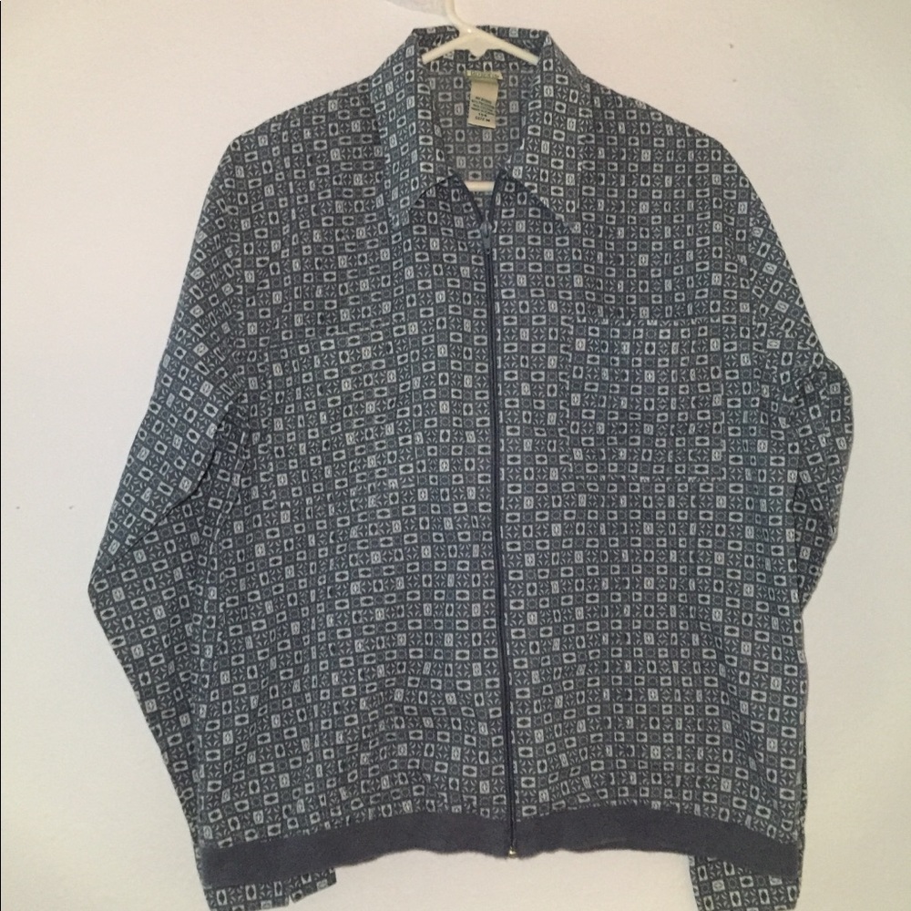 Headband Ultra Light Zip Up Shirt-Jacket